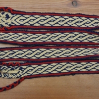 Karetkový pás dle nálezu z Birky ::::: Tablet weaving - pattern found in Birka
