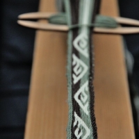 Karetkový pás - Hallstatt / Tablet woven band Hallstatt
