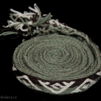 Karetkový pás - Hallstatt / Tablet woven band Hallstatt