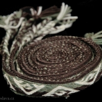 Karetkový pás - Hallstatt / Tablet woven band Hallstatt