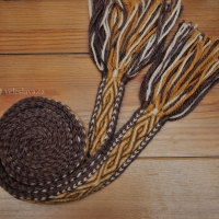 Karetkový pás dle nálezu z Birky ::::: Tablet weaving - pattern found in Birka