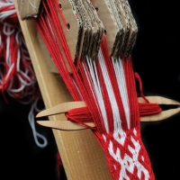 Slovanská karetka :::::: Slavic tablet weaving