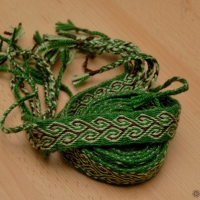 Karetkový pás - strom / Tablet woven band