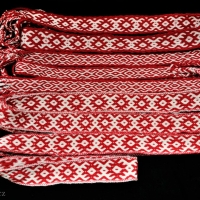 Karetkový pás - slovanský svatební / Tablet woven slavic wedding band